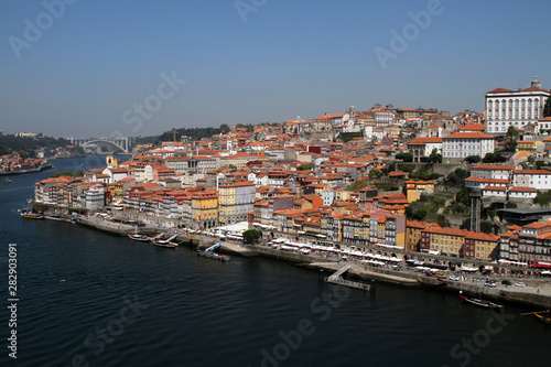 View across the rooftops of Porto  Portugal