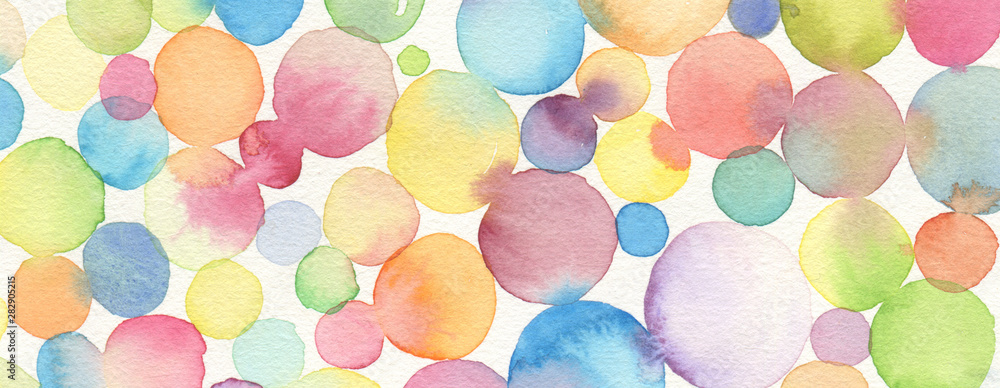 Abstract bubble watercolor brush strokes painted background. Texture paper. Abstract bubble watercolor brush strokes painted background. Texture paper.