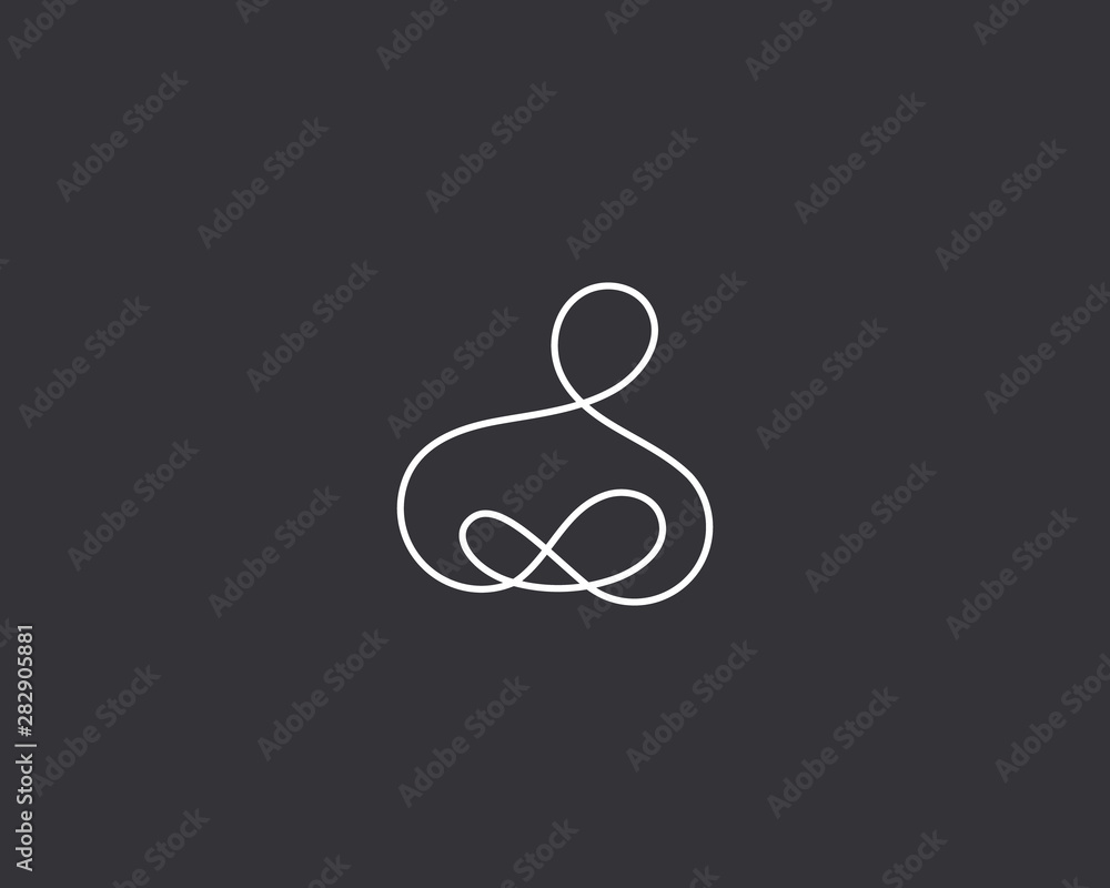 Child care vector logo design. Parents mother father baby linear icon logotype. Child care vector logo design. Parents mother father baby linear icon logotype.