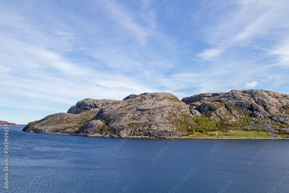 Naklejka premium Fjordlandschaft Bei Sandviksberget
