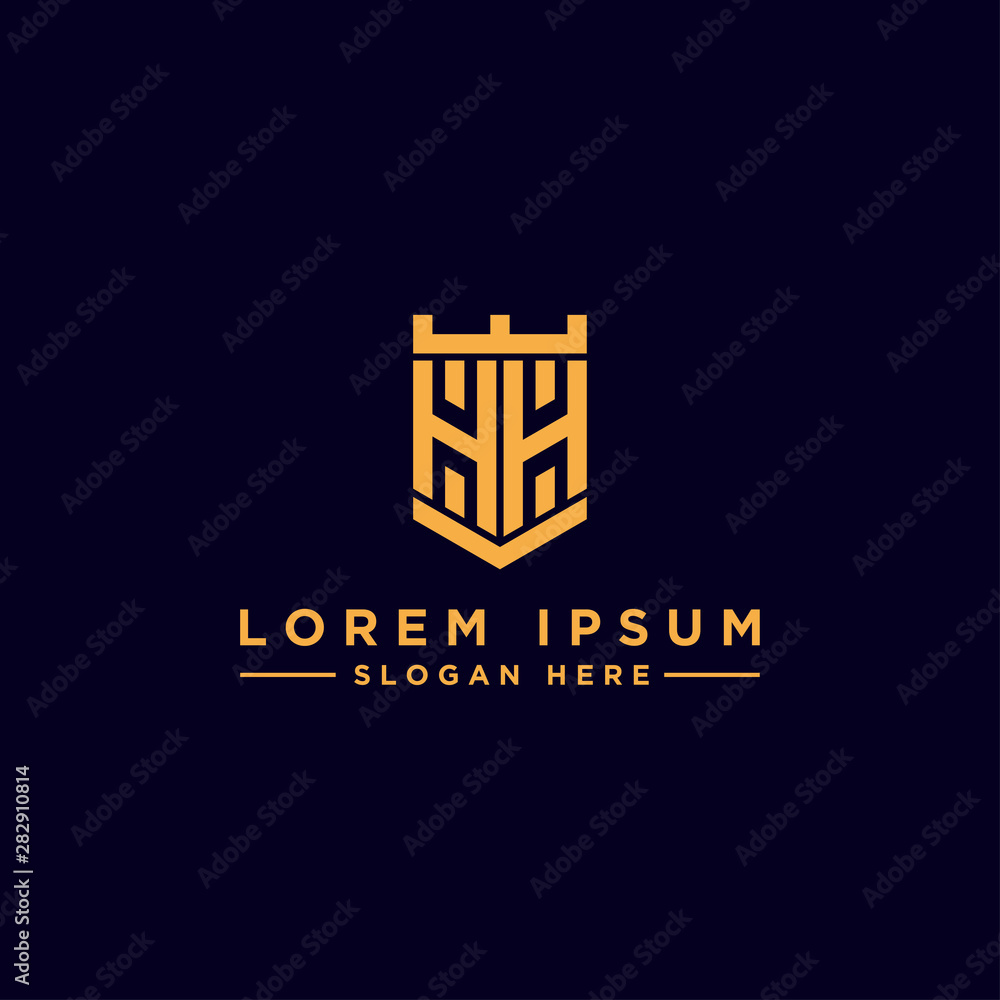 Inspiring company logo designs from the initial letters of the HH logo icon. -Vectors Inspiring company logo designs from the initial letters of the HH logo icon. -Vectors