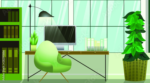 Designer's room, Interior Design, relax, office, greenroom