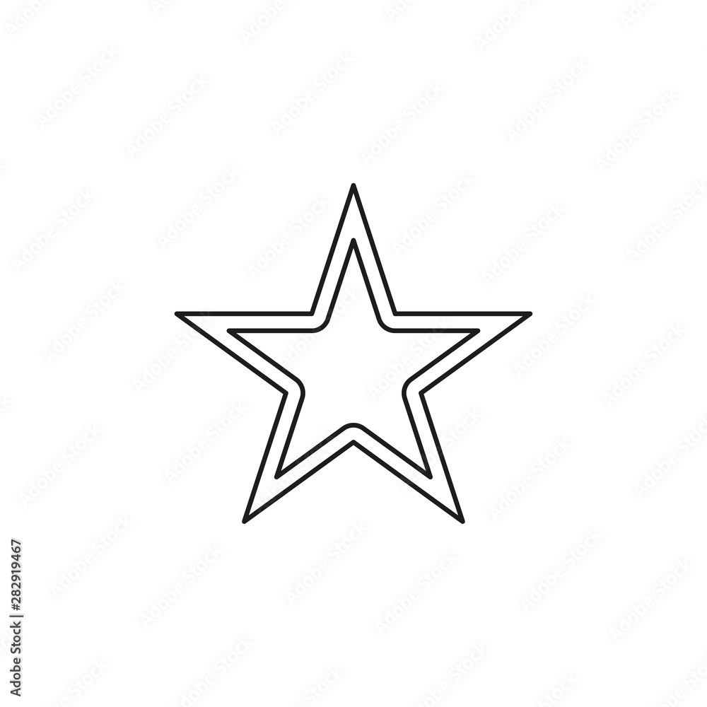 vector star symbol, rating or award shape, success vector star symbol, rating or award shape, success