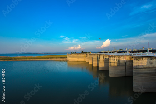 Thailand, Backgrounds, Beauty, Blue, Dam