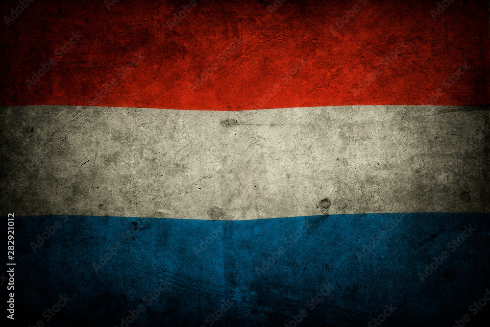 Grunge Netherlands flag Grunge Netherlands flag