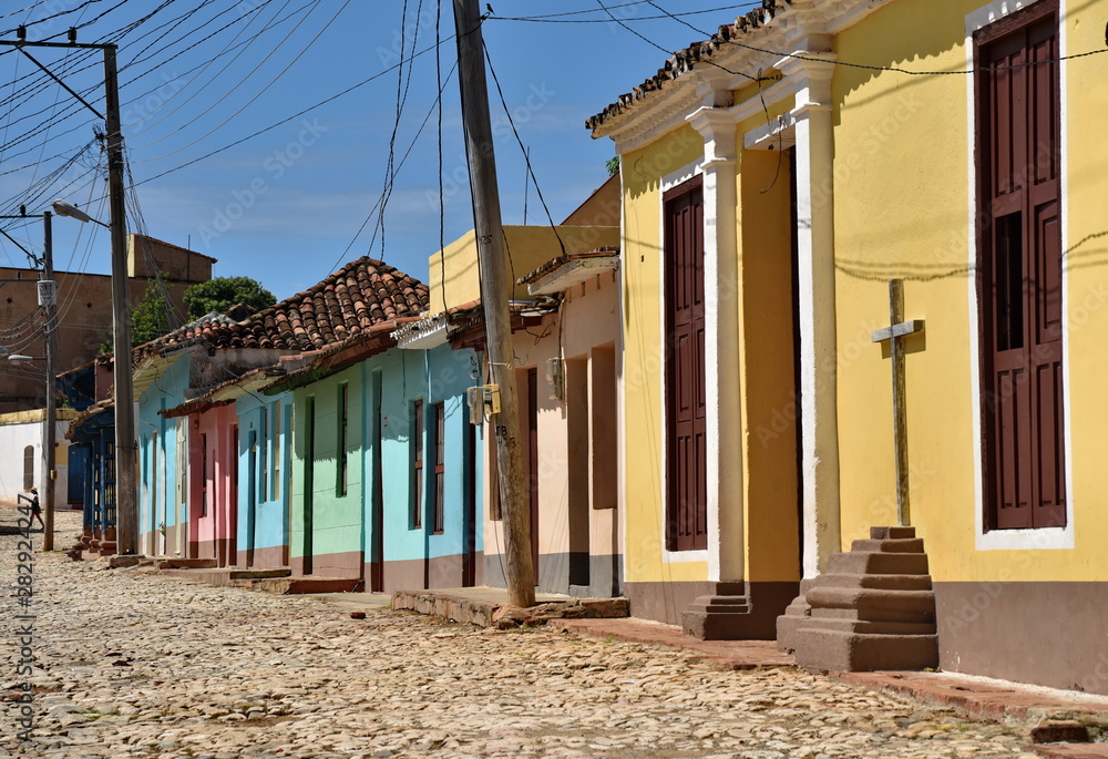 Alte Häuser in Trinidad (Kuba)