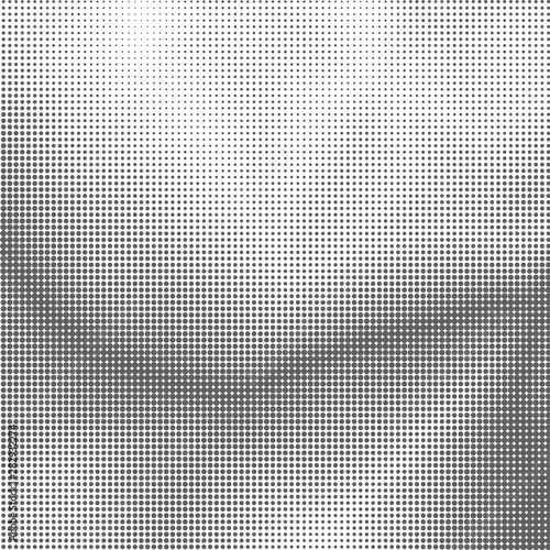 Halftone Pattern. Set of Dots. Dotted Texture on White Background. Overlay Grunge Template. Distress Linear Design. Fade Monochrome Points. Pop Art Backdrop.