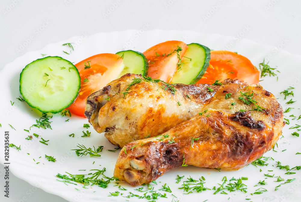 grilled chicken thighs with vegetables grilled chicken thighs with vegetables
