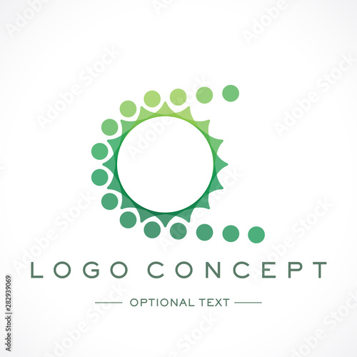 Biking Logo and Text for Designs photo