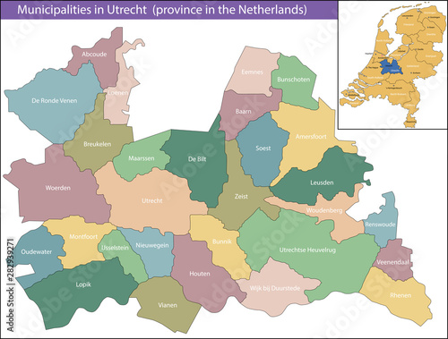 Utrecht is a province of the Netherlands