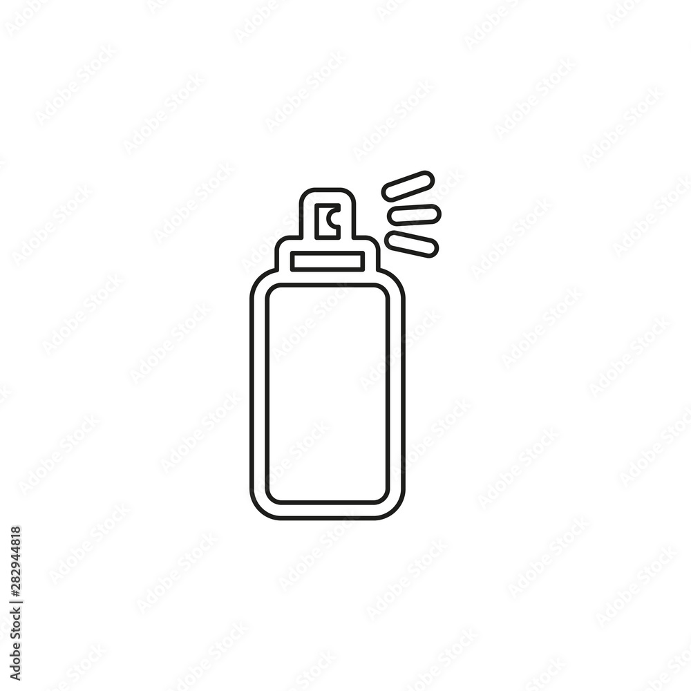 spray can icon, graffiti aerosol bottle spray can icon, graffiti aerosol bottle