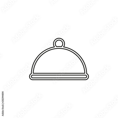 covered food plate, food restaurant serving tray