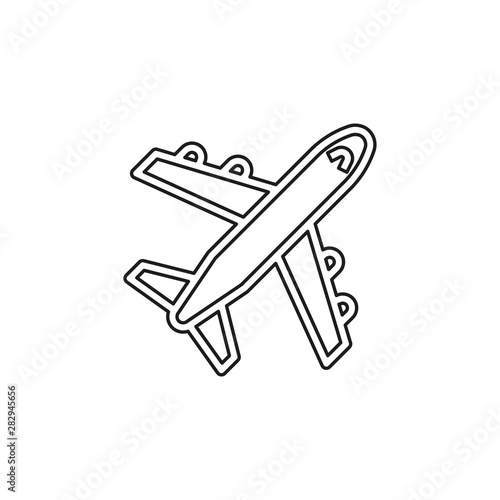 Airplane icon - travel icon - fly