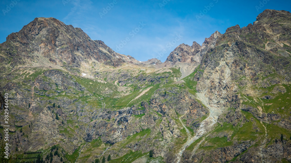 Beautiful Engadin region in Switerland