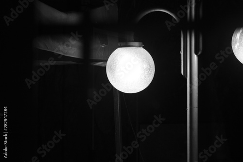 light black and white