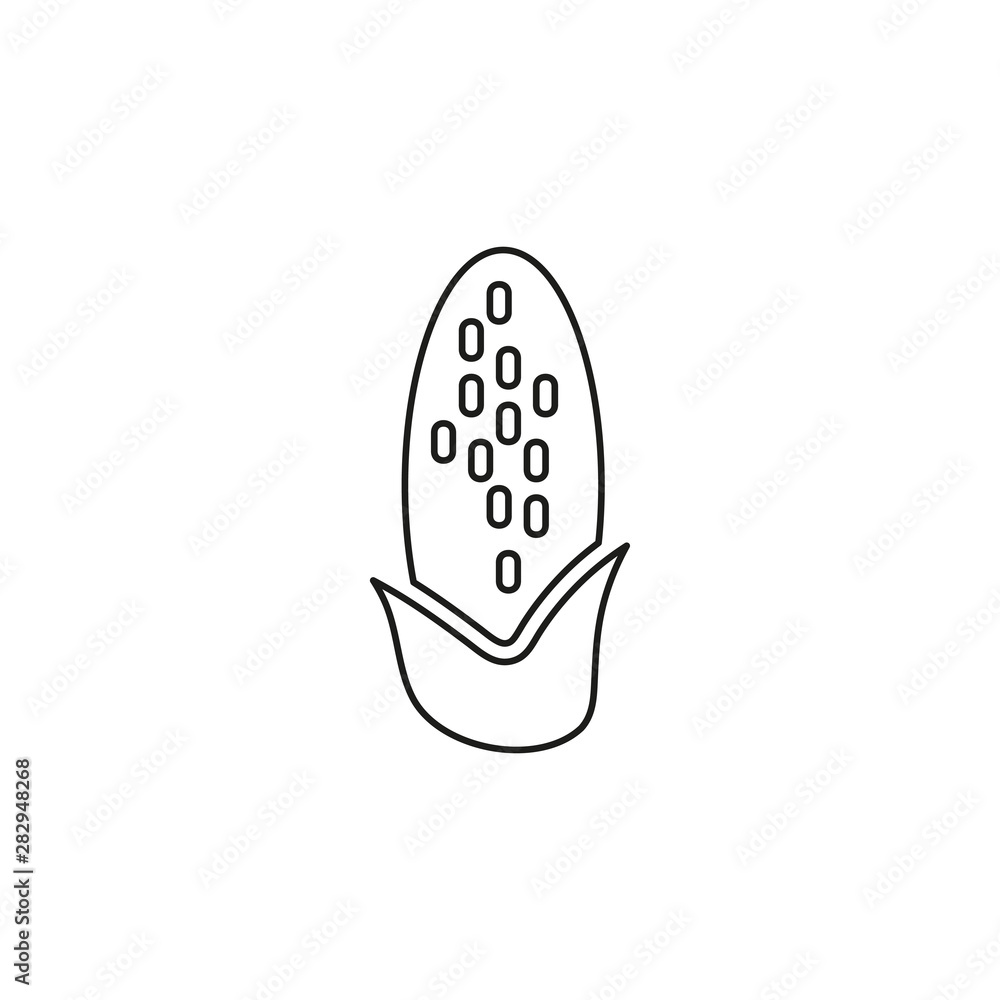 vector corn icon, healthy food illustration vector corn icon, healthy food illustration