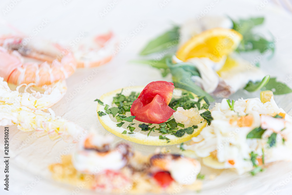 salad on a plate salad on a plate
