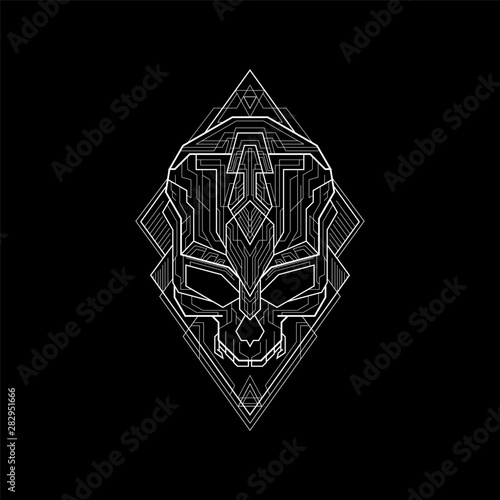 New Geometry Skull Line