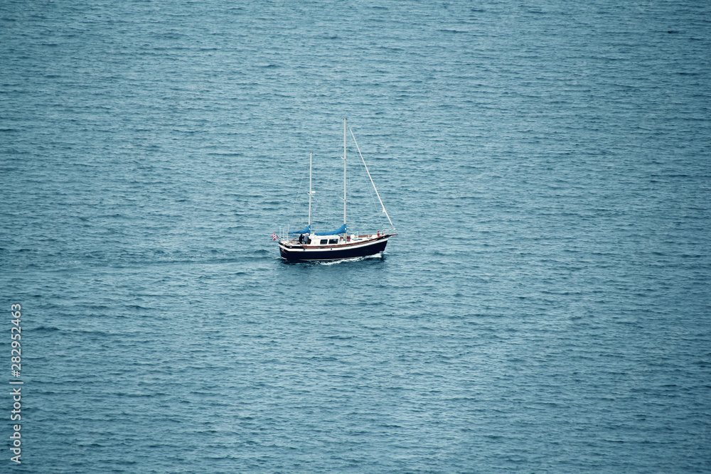 beautiful white boat sailing in the sea beautiful white boat sailing in the sea