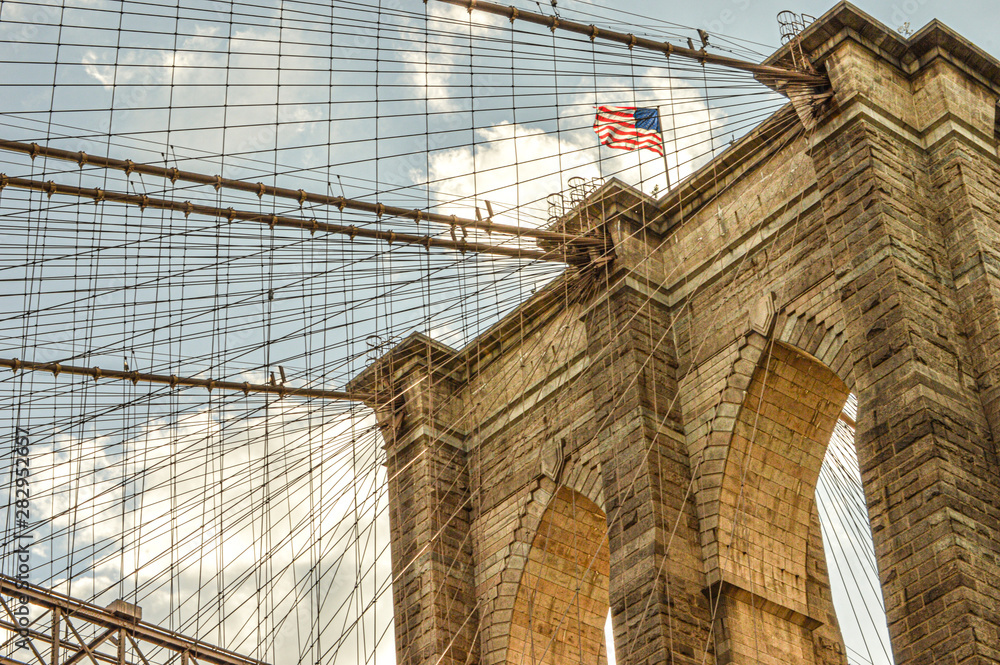 Fototapeta premium brooklyn bridge in new york city