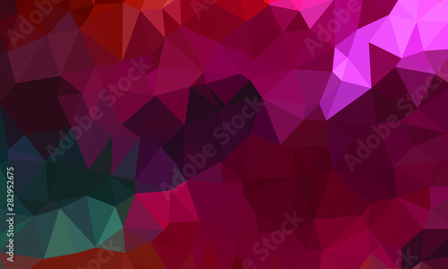 Geometric design. Colorful gradient mosaic background. Geometric triangle, mosaic, abstract background. Mosaic, color background. Mosaic texture. The effect of stained glass. EPS 10 Vector