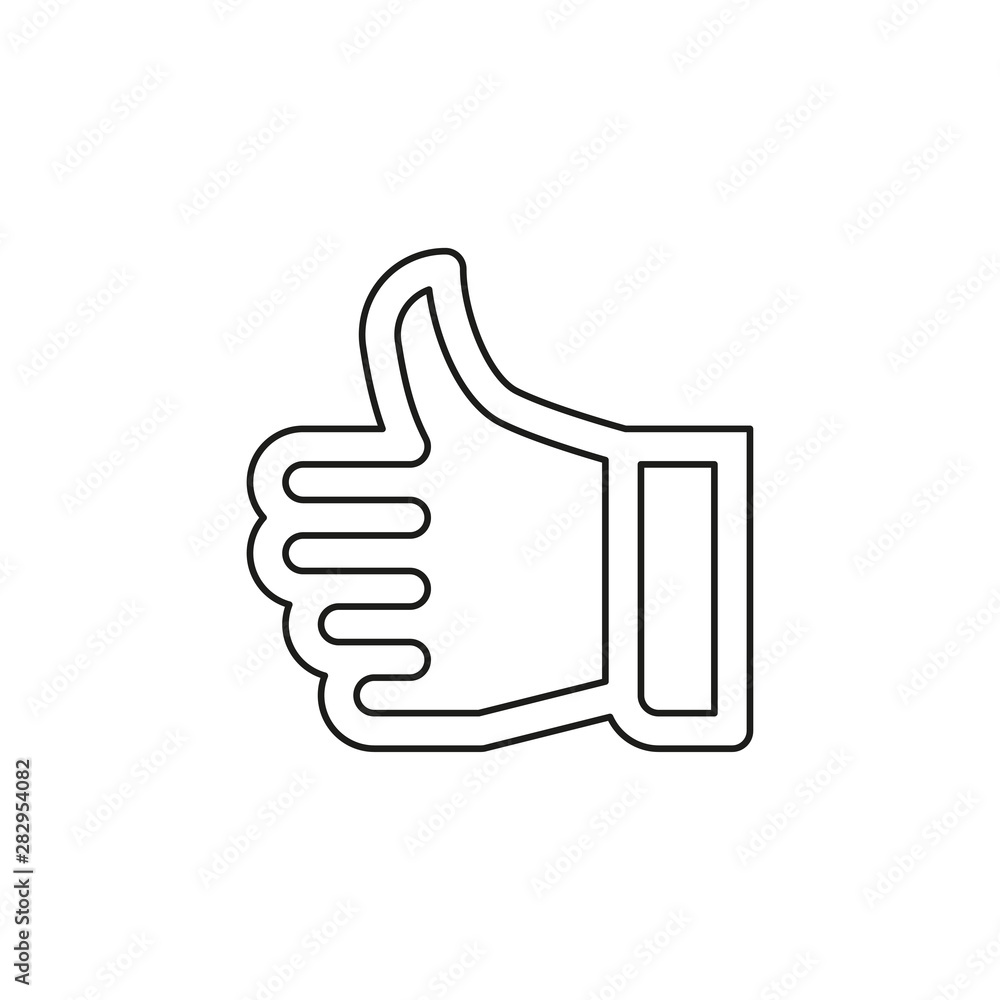 approved sign - hand thumb up icon approved sign - hand thumb up icon
