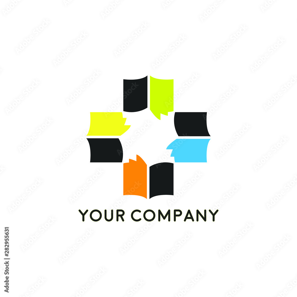 smart learning education book shop store vector logo design template smart learning education book shop store vector logo design template