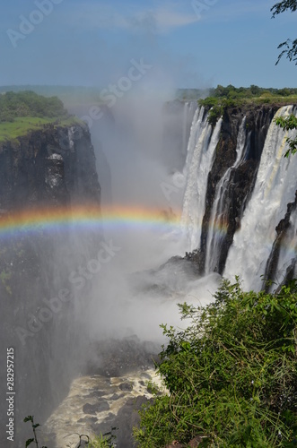 Arco-íris na cascata