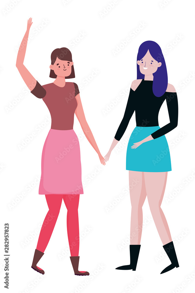 Isolated women vector design vector illustration Isolated women vector design vector illustration