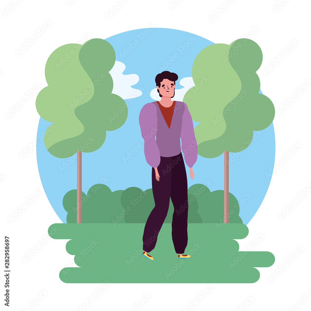 Isolated avatar man vector design Isolated avatar man vector design