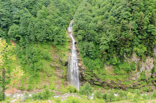 Gelin tulu waterfall Rize, Turkey photo