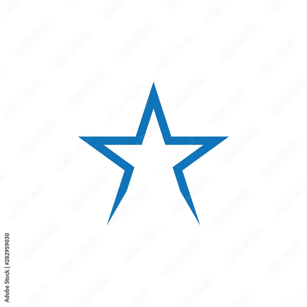 Obraz premium Logo gwiazdy