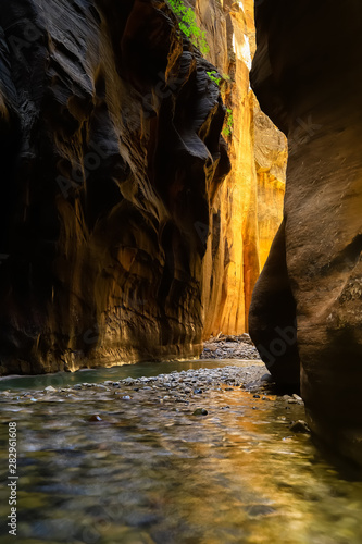 Narrows in Zion National Park.