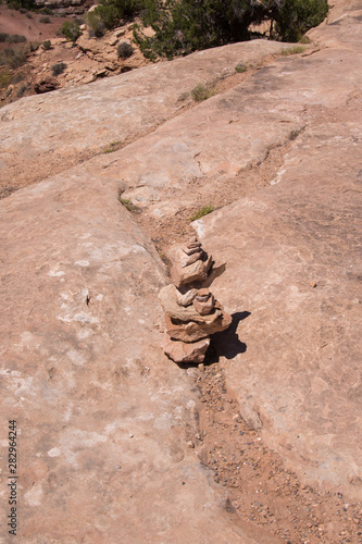Cairn for the trail © Danelle