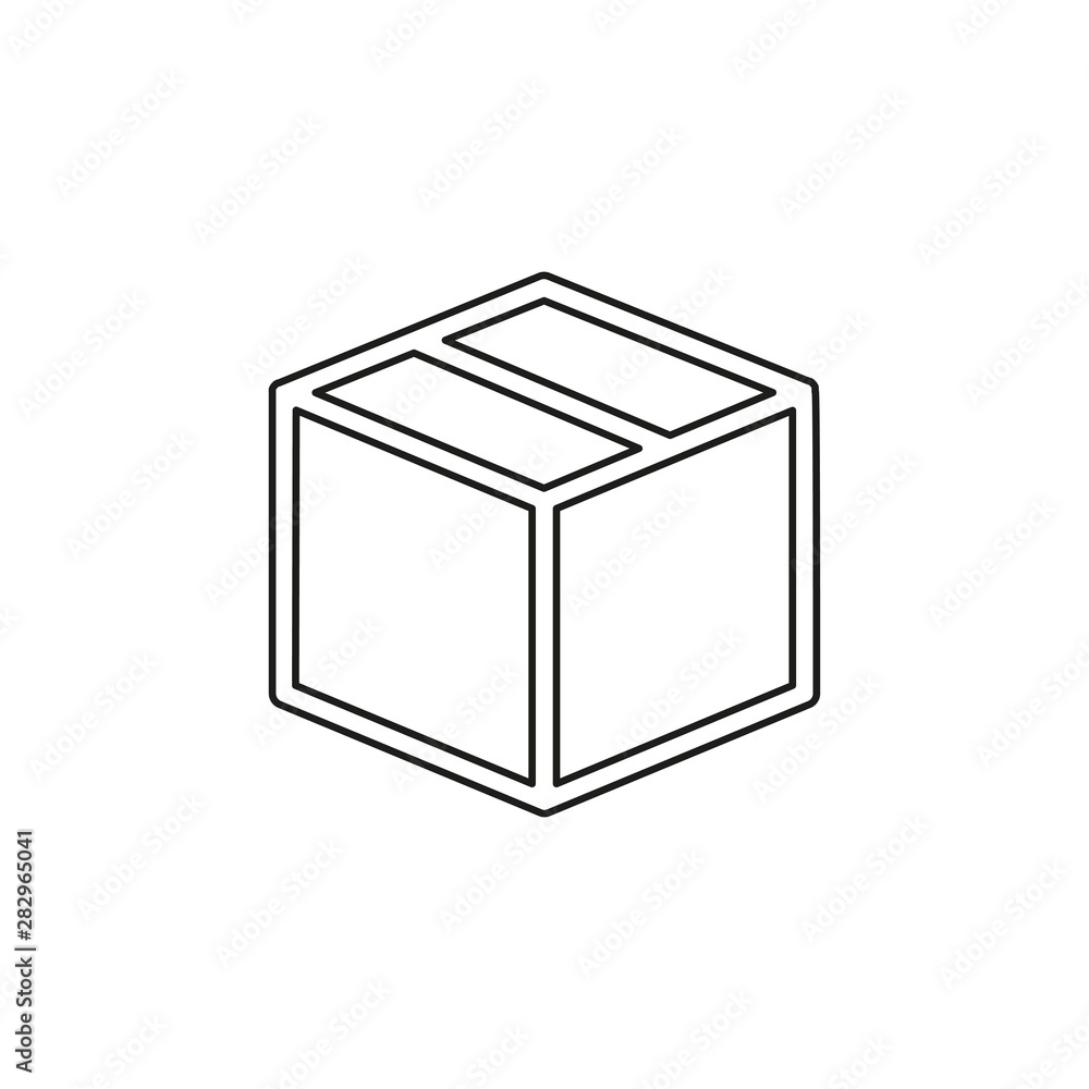 shipping box icon, vector shipping box, storage shipping box icon, vector shipping box, storage