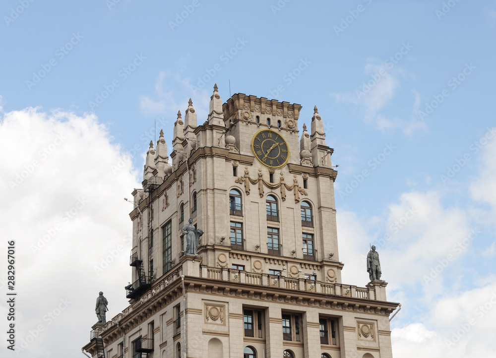 Tower symbolizing The Gates Of Minsk