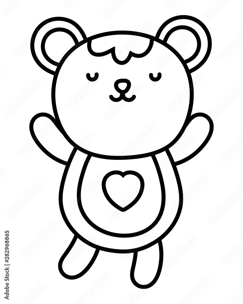 Isolated bear cartoon vector design vector illustration Isolated bear cartoon vector design vector illustration