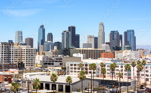 Downtown Skyline Los Angeles  California