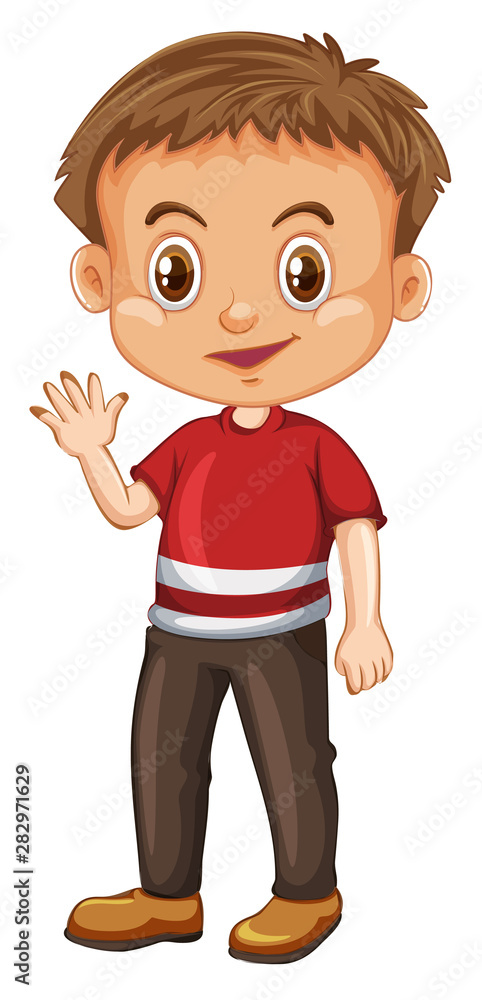 Cute happy smiling child isolated on white background Cute happy smiling child isolated on white background