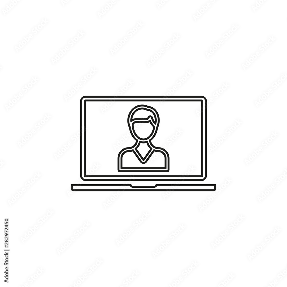 Online Training icon. element illustration. Online Training icon. element illustration.