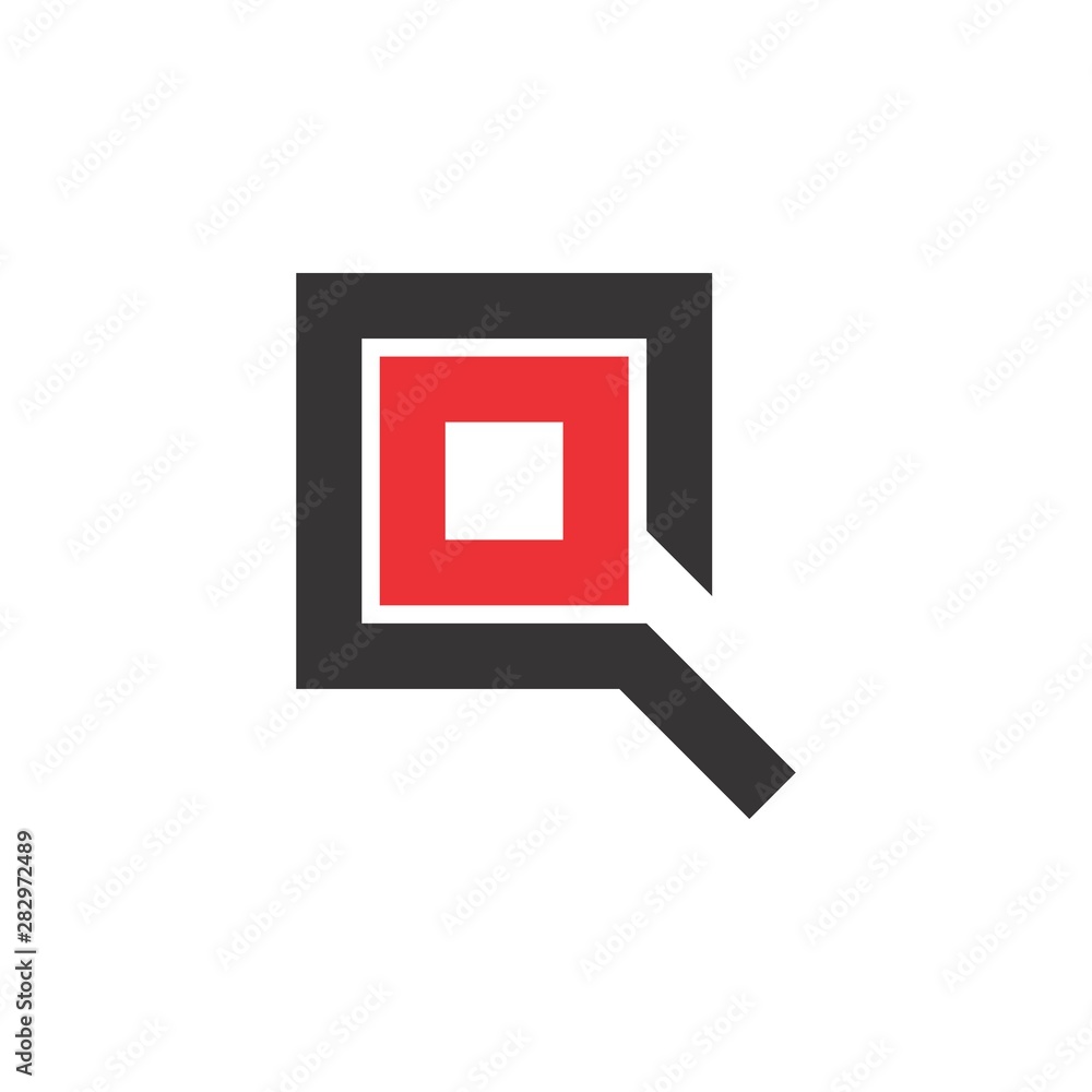 Letter Q Square logo design vector Letter Q Square logo design vector