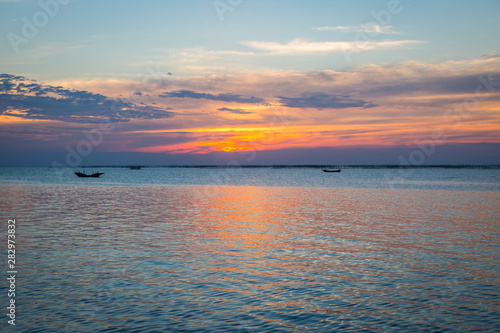 Sea and sky Before Sunset