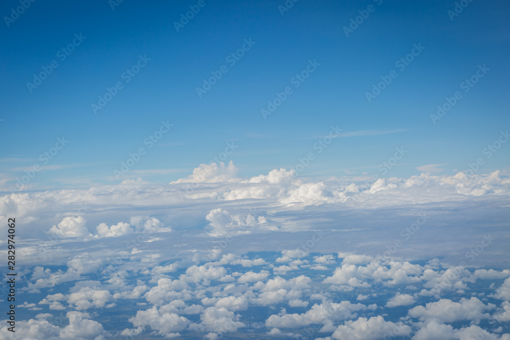 sky and clouds view from airplan sky and clouds view from airplan