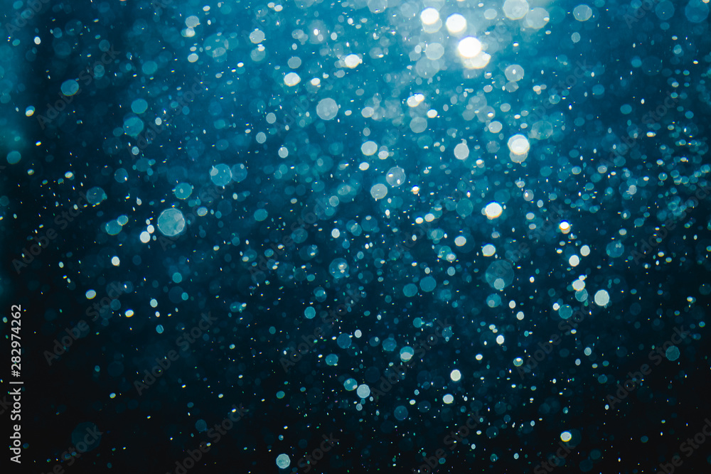 Obraz premium Abstract blur bokeh water texture