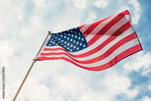 Flag USA freedom background american,  striped.