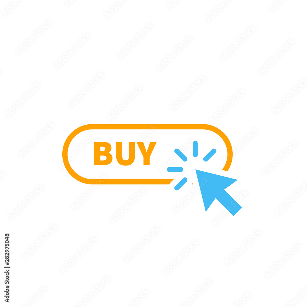 buy button icon vector design. ui material of buy button design buy button icon vector design. ui material of buy button design