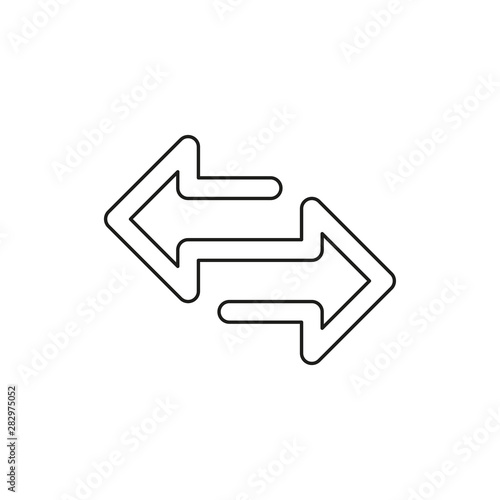 Exchange logo for business company.