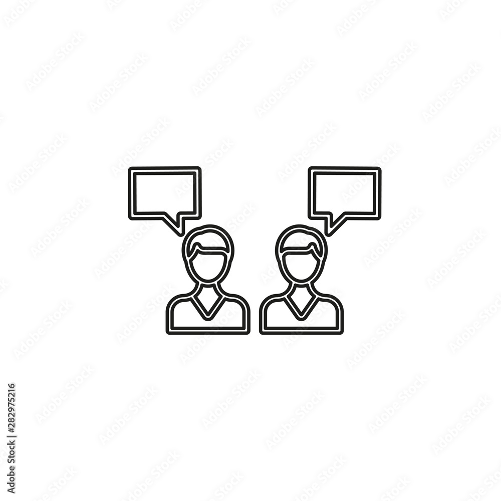 Debate icon. element illustration. debate concept Debate icon. element illustration. debate concept