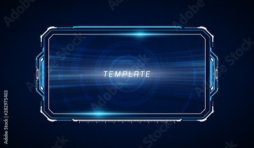abstract hud ui gui future futuristic screen system virtual design