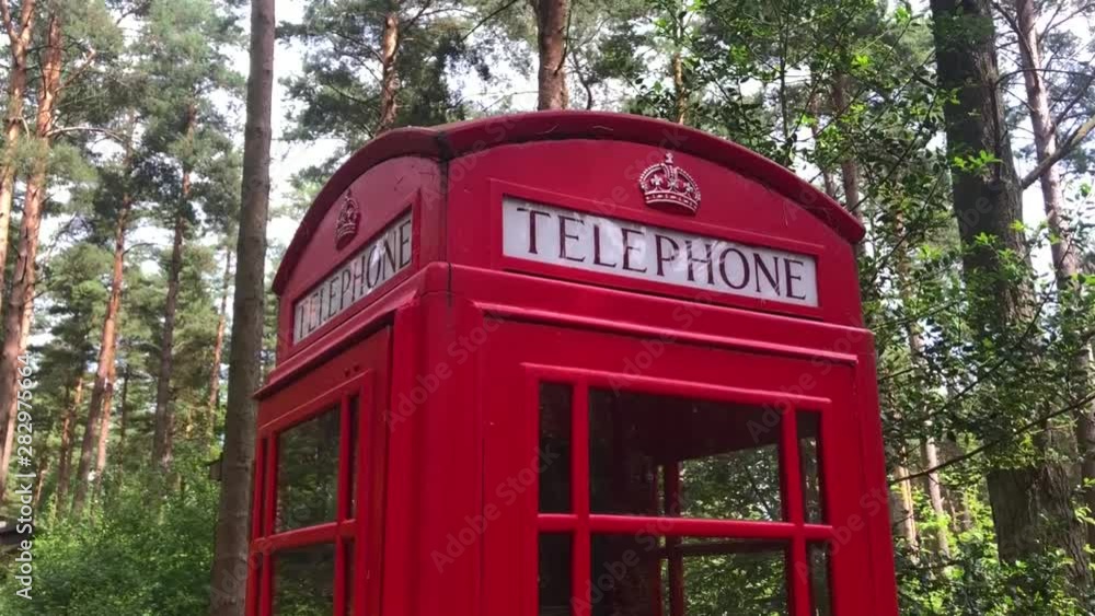 Walking up to a Traditional Red British Phone Box in the Middle of a Forest | Cumbria, Scotland | HD at 60 fps Walking up to a Traditional Red British Phone Box in the Middle of a Forest | Cumbria, Scotland | HD at 60 fps